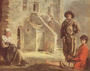 Peasants at their Cottage Door,undated (mk08)